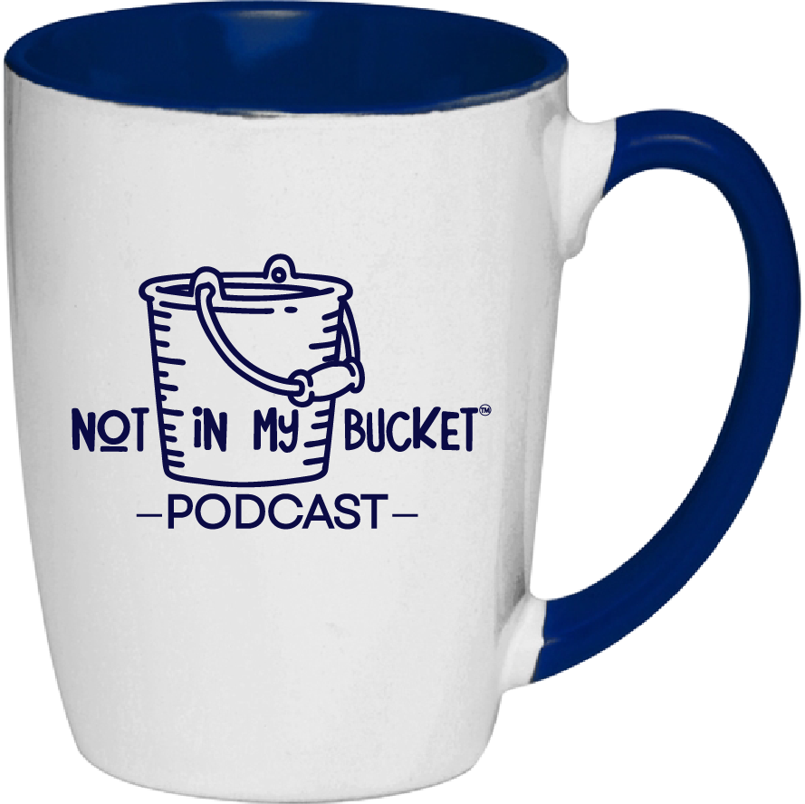 Not In My Bucket Podcast 2 oz. Java Two-Tone Coffee Mug